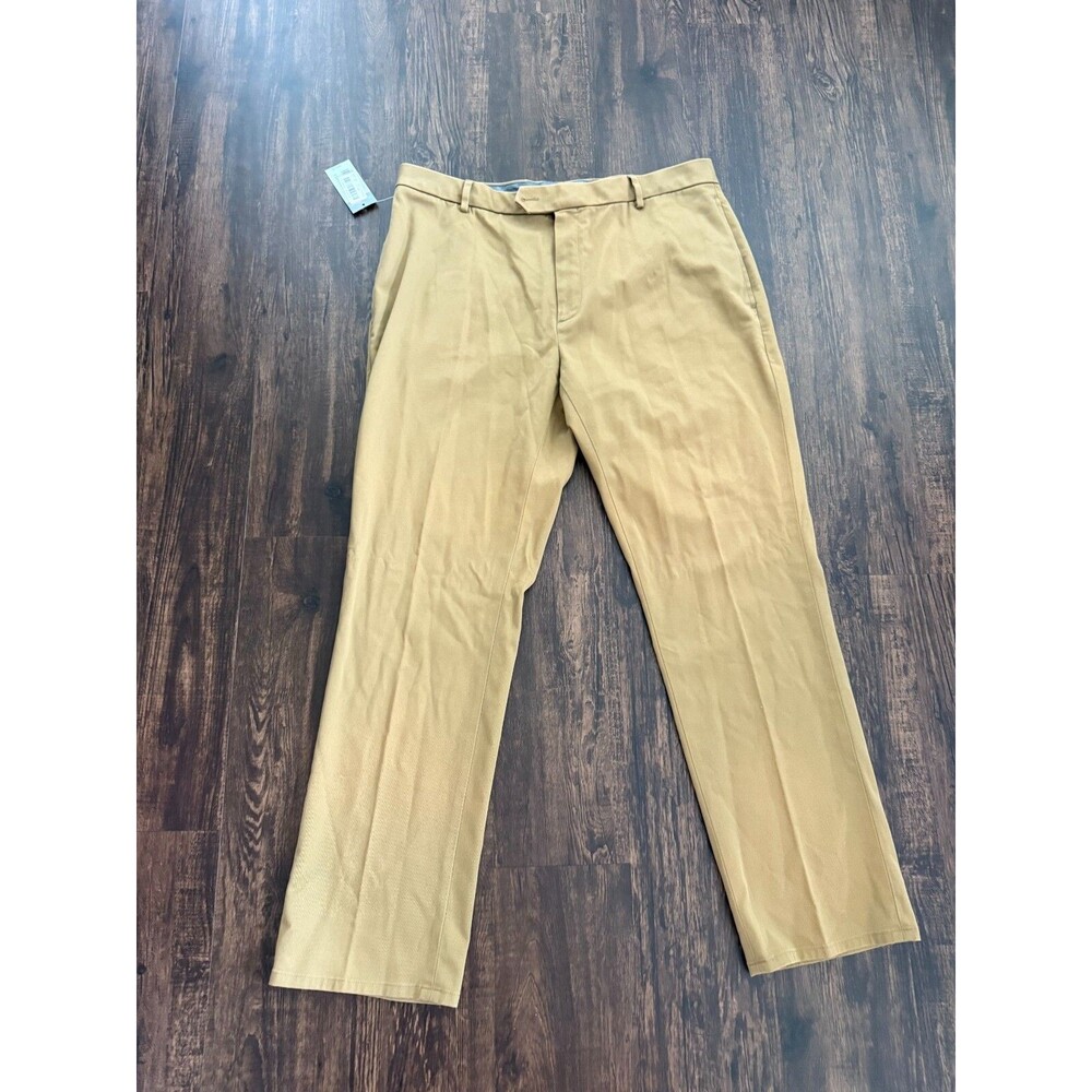 Daniel Cremieux Mens Signature Collection Khaki Chino Pants Sz 36x30 NWT